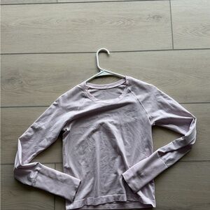 Lululemon Meadowsweet Pink Swiftly Long Sleeve